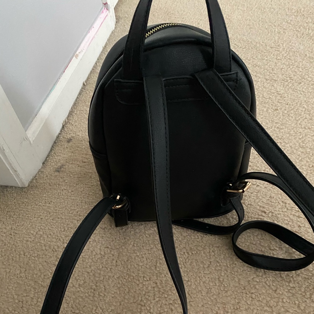 Mini black backpack - Picture 3 of 3